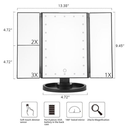 High-Quality LED Touch Screen Mirror