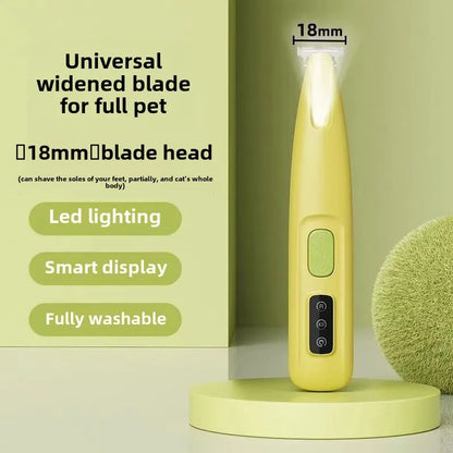 New Dog/Cat Paw Trimmer with LED Light Fully Waterproof